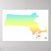 Massachusetts Chillout-Fade Poster (Vorne)