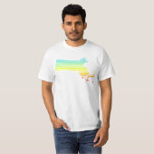 Massachusetts Chillout-Fade T-Shirt (Vorne ganz)