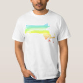 Massachusetts Chillout-Fade T-Shirt (Vorderseite)