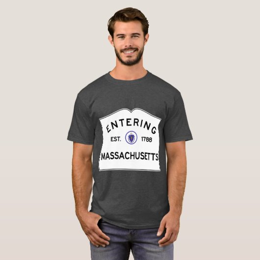 Massachusetts Commonwealth of Massachuset T-Shirt (Vorne ganz)