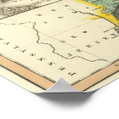 Massachusetts, Connecticut, Rhode Island Poster (Ecke)