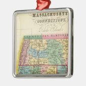 Massachusetts, Connecticut, Rhode Island Silbernes Ornament (Links)