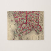 Massachusetts, Connecticut und Rhode Island Puzzle (Horizontal)