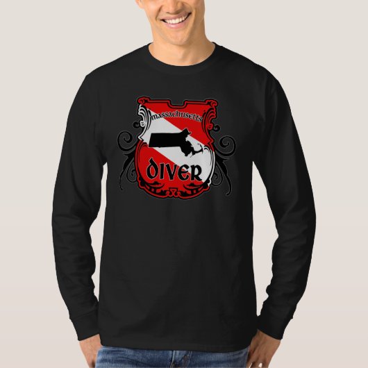 Massachusetts Diver T-Shirt (Vorderseite)