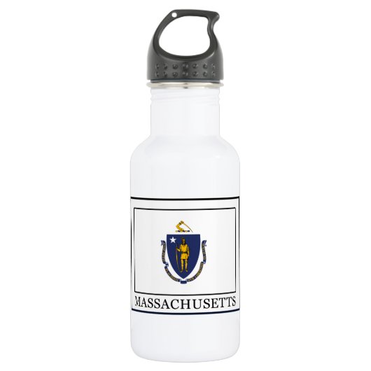 Massachusetts Edelstahlflasche (Vorderseite)