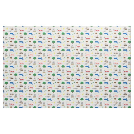 Massachusetts Fabric Stoff (Yard (91,4 cm))
