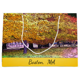 Massachusetts fallen Foliage Große Geschenktüte