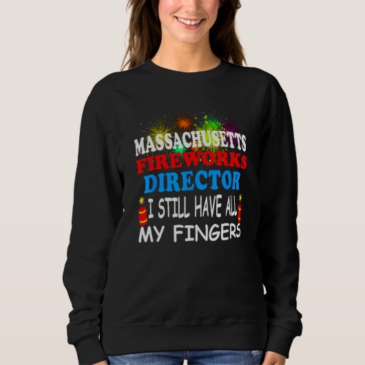 Massachusetts Fireworks Director Sweatshirt (Vorderseite)