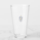 MASSACHUSETTS FLAG GLAS (Rückseite)