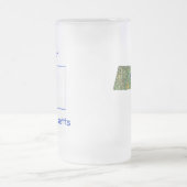 Massachusetts Flag Map City Tasse (Mittel)