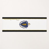 Massachusetts-Flagge Yogamatte (Vorderseite (Horizontal))