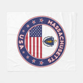 Massachusetts Fleecedecke (Vorderseite (Horizontal))