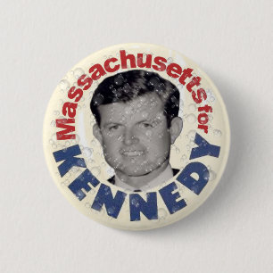 Massachusetts für Kennedy-Satirenknopf Button