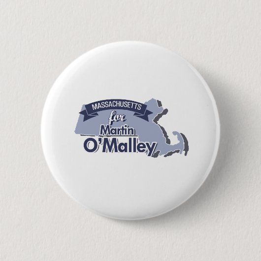 Massachusetts für Martin O'Malley Button (Vorderseite)