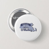 Massachusetts für Martin O'Malley Button (Vorne & Hinten)