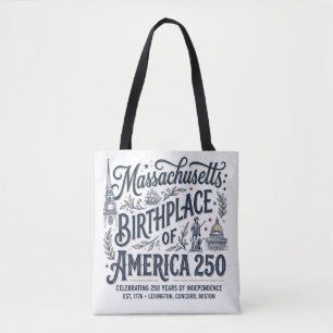 Massachusetts: Geburtsort Amerikas 250 Tasche