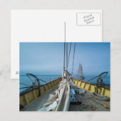 Massachusetts, Gloucester, Schooner Festival 3 Postkarte (Vorne/Hinten)