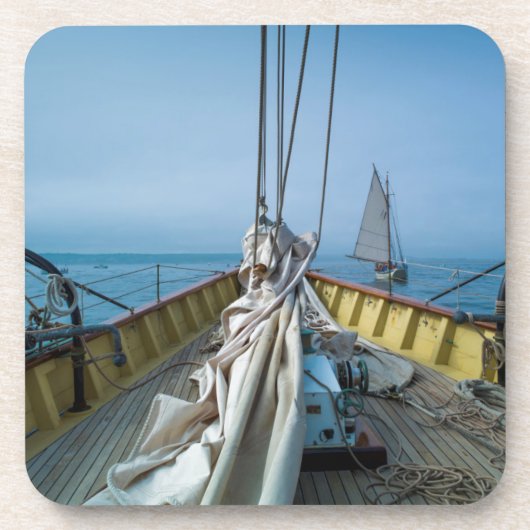 Massachusetts, Gloucester, Schooner Festival 3 Untersetzer (Vorderseite)