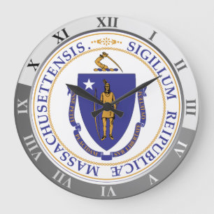 Massachusetts Große Wanduhr
