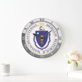 Massachusetts Große Wanduhr (Zuhause)