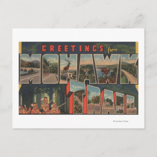 Massachusetts - Grüße vom Mohawk-Pfad 2 Postkarte