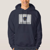Massachusetts Hoodie (Vorderseite)