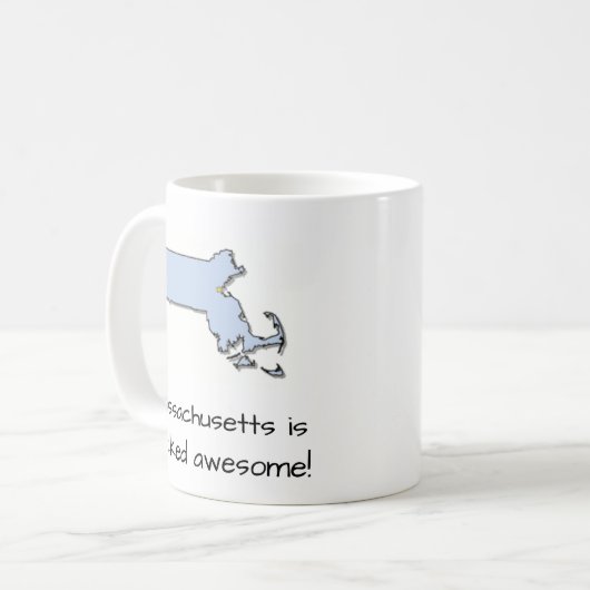 Massachusetts ist böses fantastisches! kaffeetasse (Vorderseite Links)