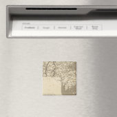 Massachusetts Karte von Arrowsmith Magnet (In Situ (Geschirrspüler))