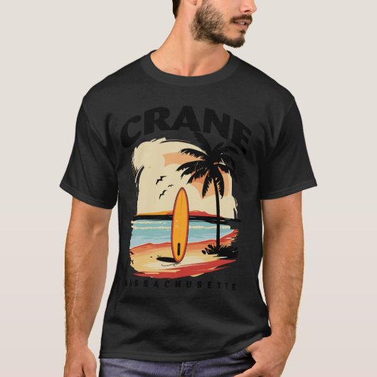Massachusetts Kransurfbrett Surfbretter Männer Fra T-Shirt (Vorderseite)
