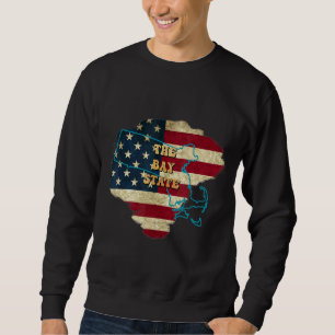 Massachusetts Ma Us Flag Motto Sweatshirt