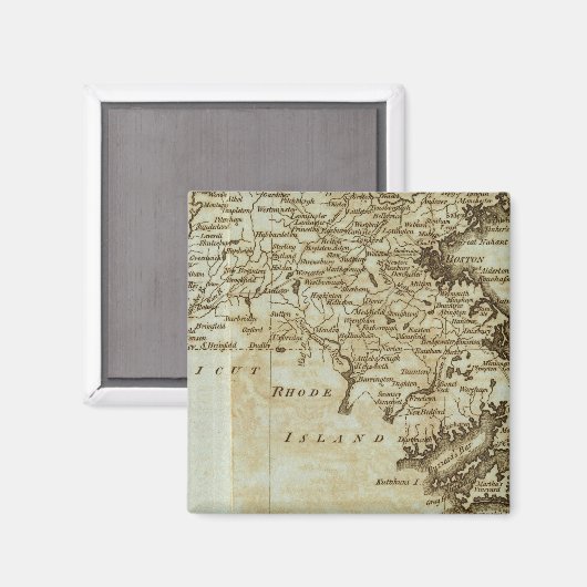 Massachusetts Magnet (Vorderseite/Rückseite)