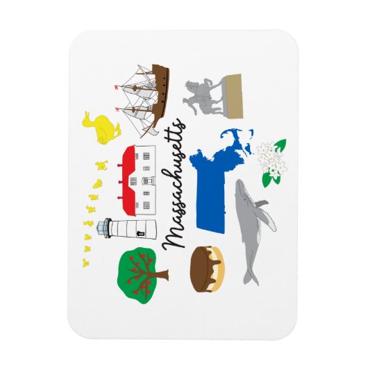 Massachusetts Magnet (Vertikal)