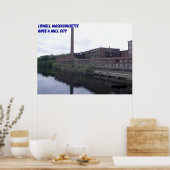 MASSACHUSETTS MILLS POSTER (Küche)