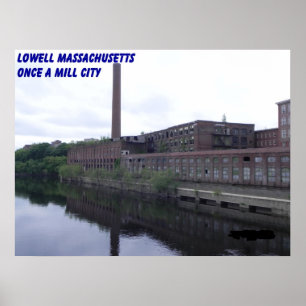MASSACHUSETTS MILLS POSTER