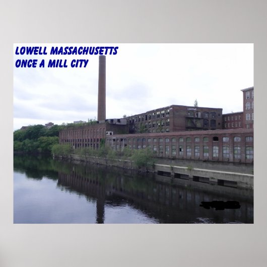 MASSACHUSETTS MILLS POSTER (Vorne)