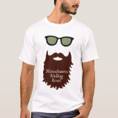Massachusetts Mulling Beard T-Shirt (Vorderseite)