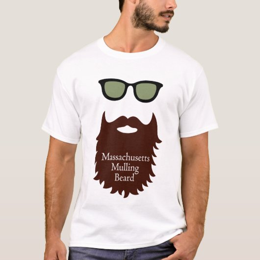 Massachusetts Mulling Beard T-Shirt (Vorderseite)