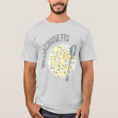 Massachusetts New England Clam Chowder Feinschmeck T-Shirt (Vorderseite)