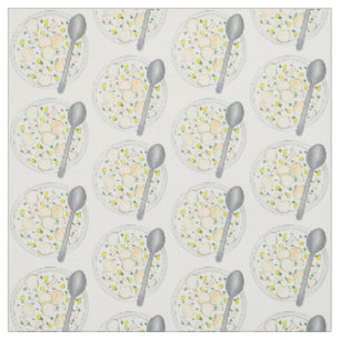 Massachusetts New England Clam Chowder Soup Chowda Stoff