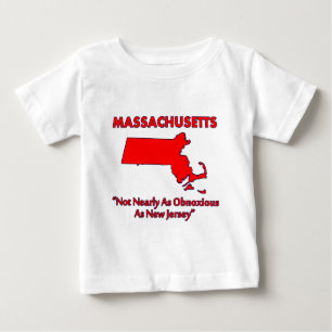 Massachusetts - nicht so unverschämt wie New Jerse Baby T-shirt