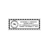 Massachusetts Notary Self Inking Rubber Briefmarke Permastempel (Design)