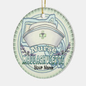Massachusetts Nurse Keramik Ornament (Links)