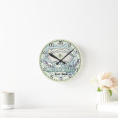 Massachusetts Nurse Runde Wanduhr (Zuhause)