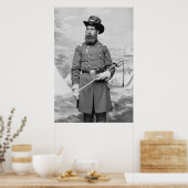 Massachusetts Officer, 1860er Poster (Küche)