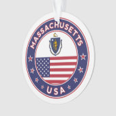 Massachusetts Ornament (Vorderseite)