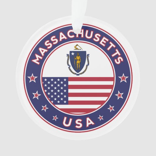 Massachusetts Ornament (Vorderseite)
