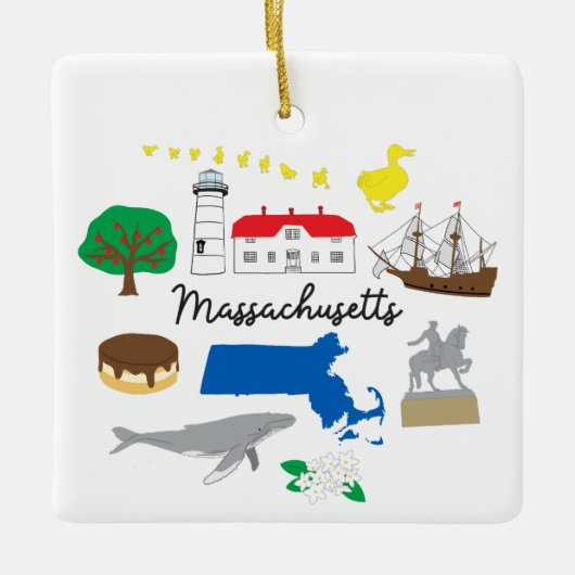 Massachusetts Ornament (Vorderseite)