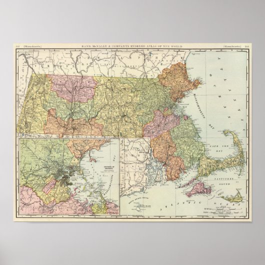 Massachusetts Poster (Vorne)
