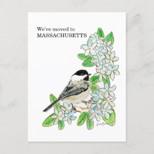 Massachusetts Postkarte