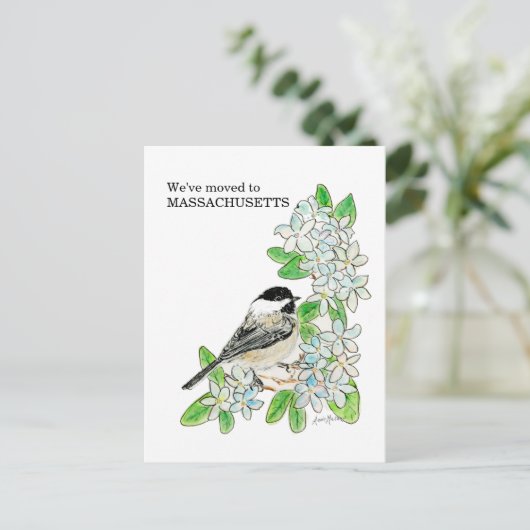 Massachusetts Postkarte (Stehend Vorderseite)